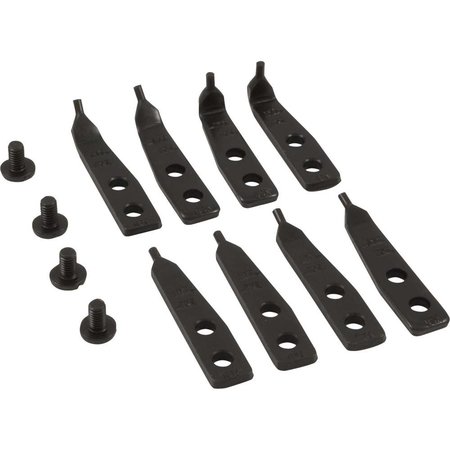 GRAY TOOLS Heavy Duty Tip Kits For Retaining Ring Pliers, .108 Tips, Straight, 15°, 45° & 90° B116